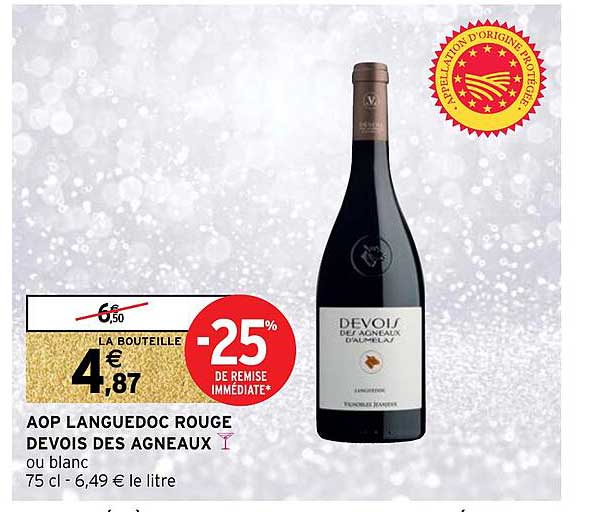 aop languedoc rouge devois des agneaux