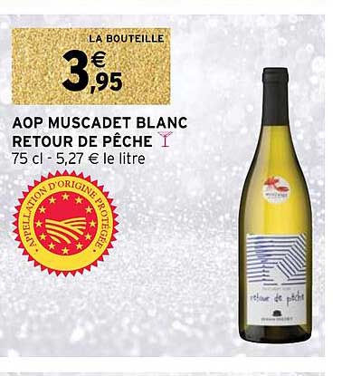 Aop Muscadet Blanc Retour De Pêche
