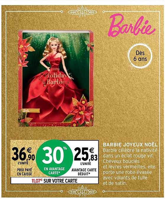 barbie joyeux noël