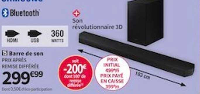 Barre De Son Samsong