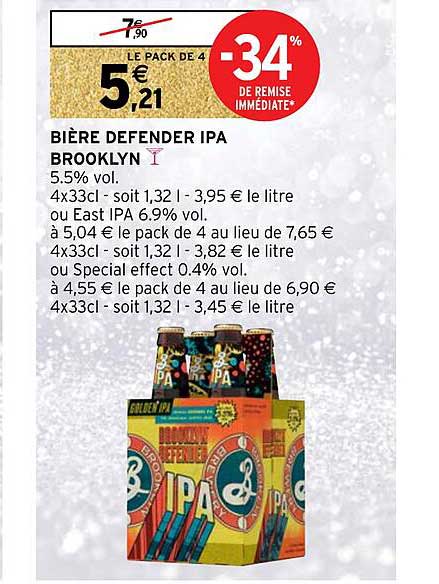 bière defender ipa brooklyn