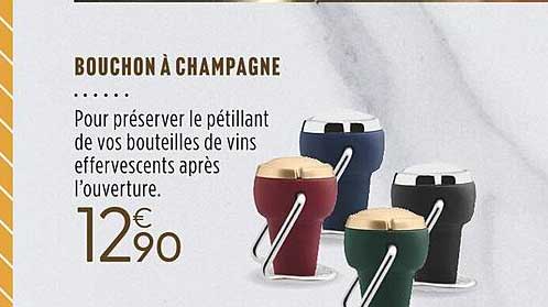 Bouchon à Champagne