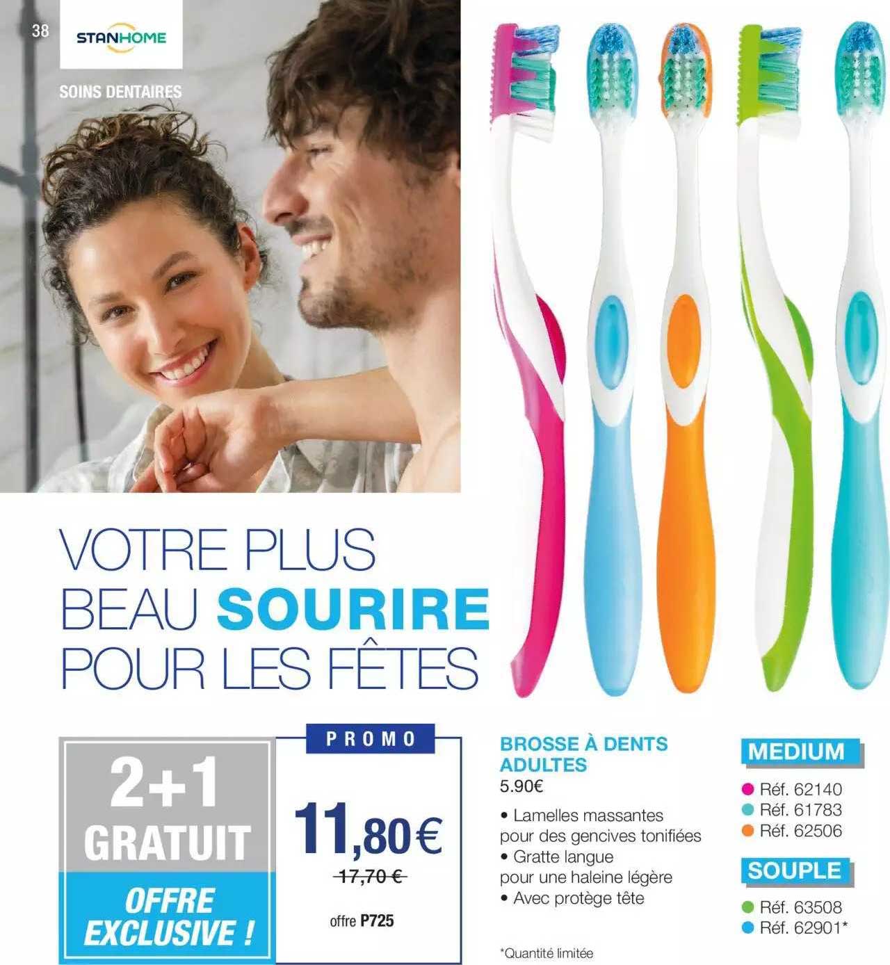 Brosse à Dents Adultes Stanhome