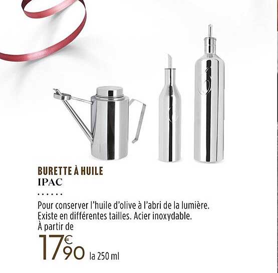 Burette à Huile Ipac