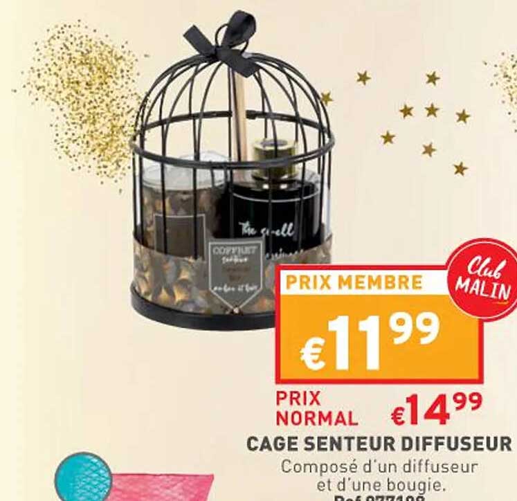 cage senteur diffuseur