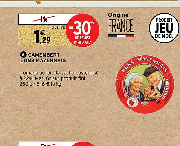 camembert bons mayennais