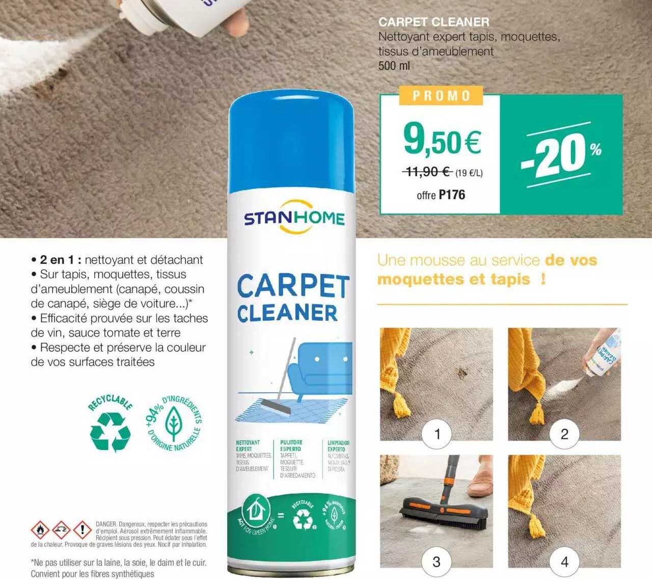 carpet nettoyant expert tapis moquettes tissus d'ameublement