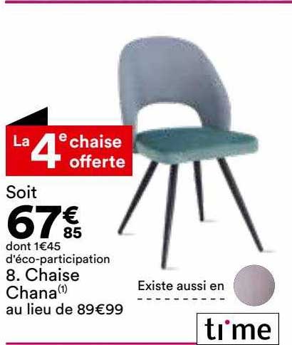 chaise chana ti'me