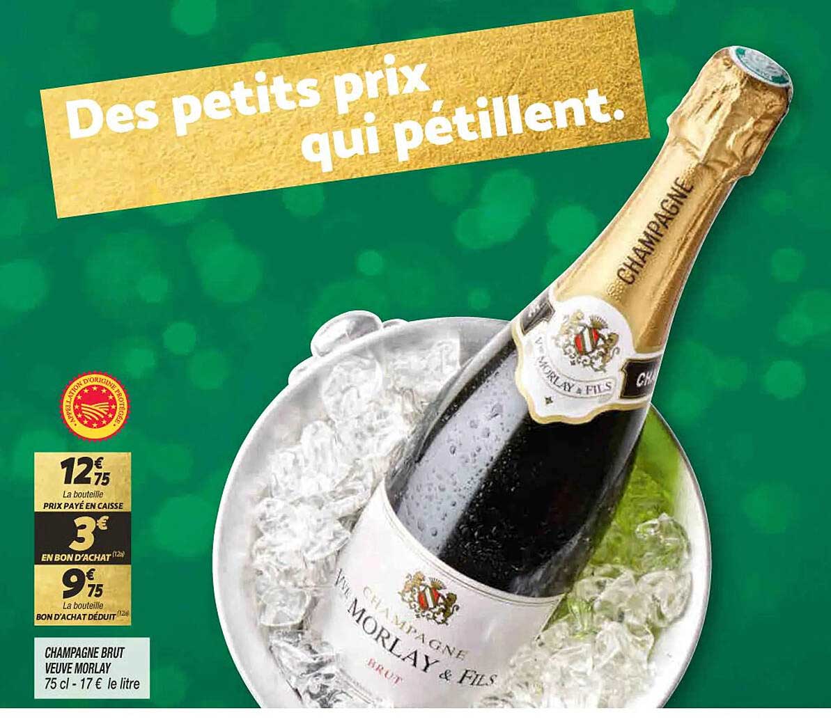 Champagne Brut Veuve Morlay