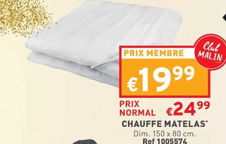 chauffe matelas