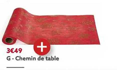 Chemin De Table