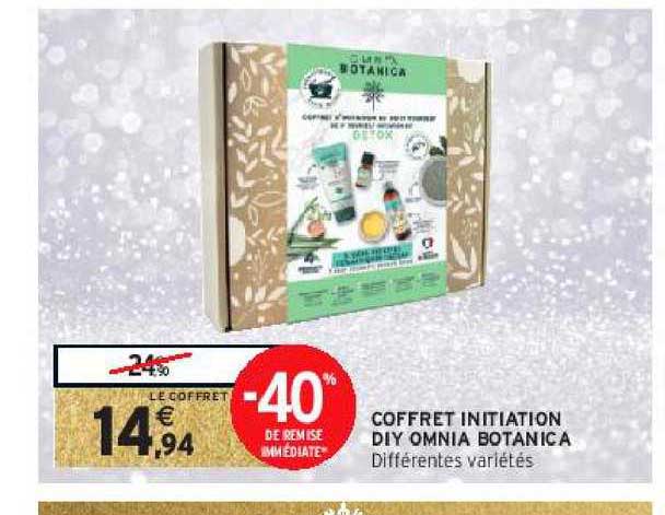 coffret initiation diy omnia botanica
