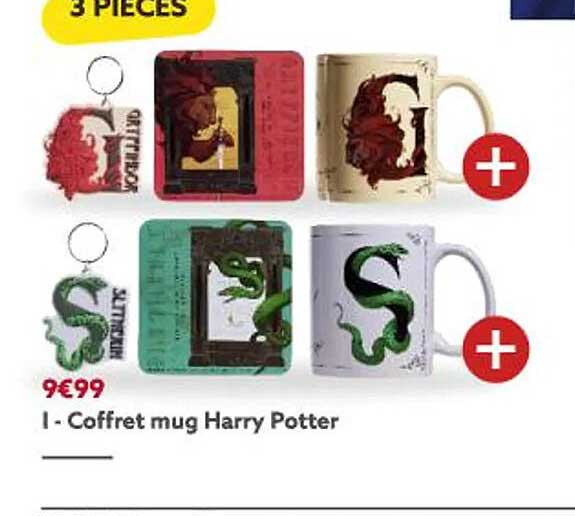 coffret mug harry potter
