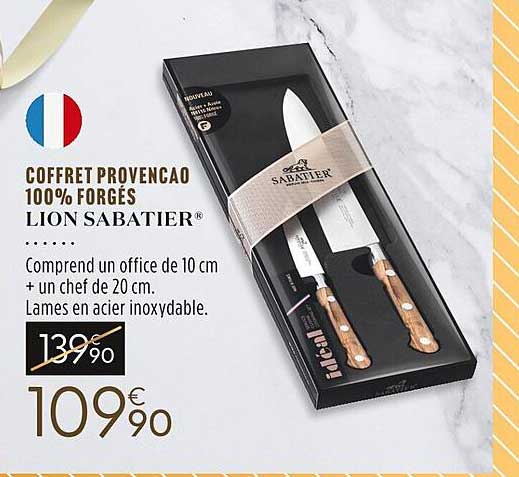 coffret provencao 100% forgés lion sabatier