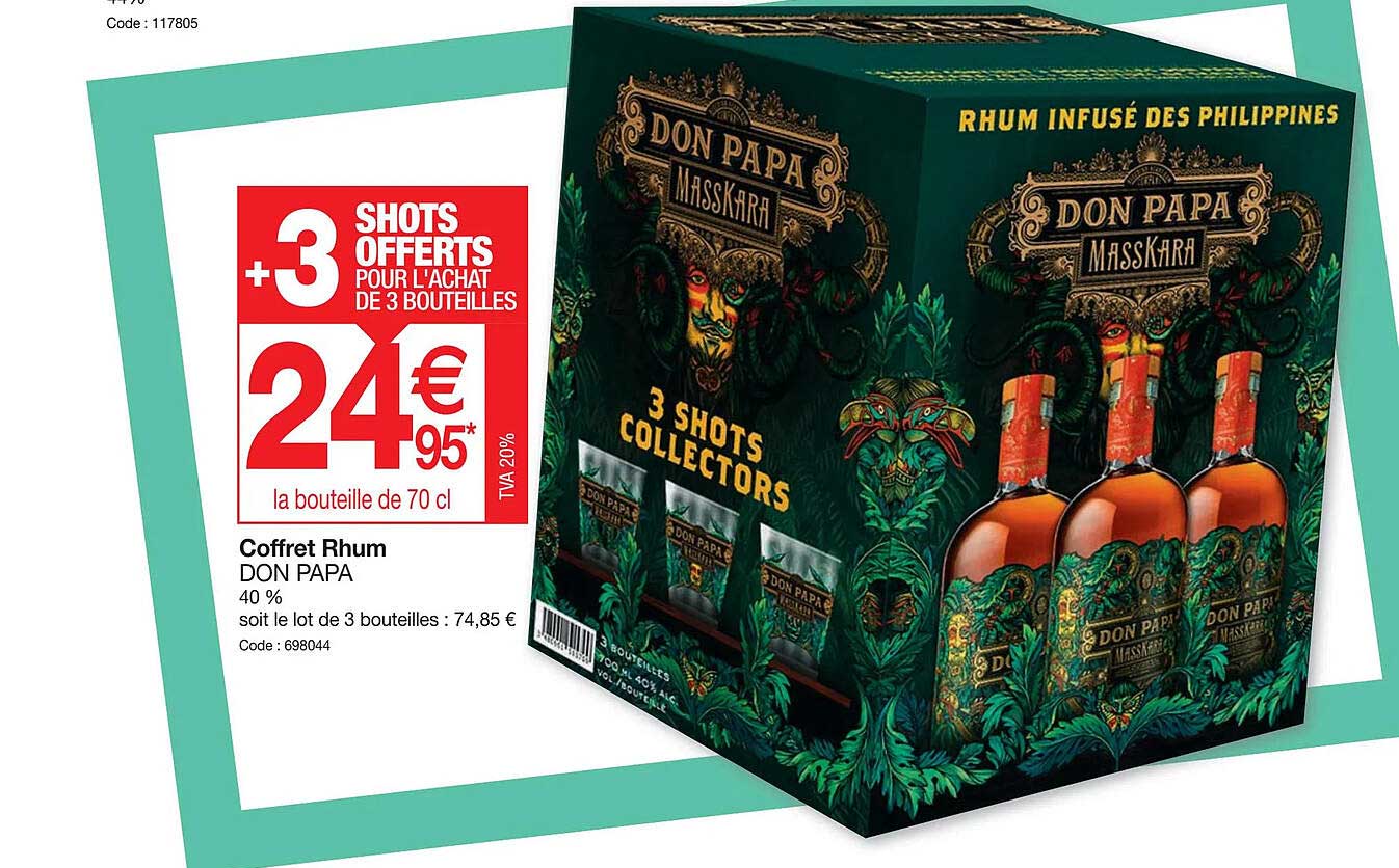 coffret rhum don papa