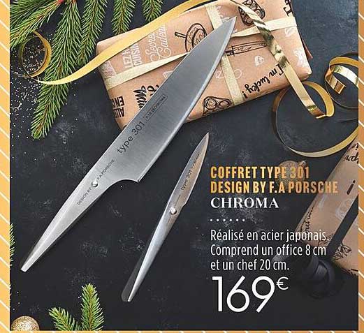 coffret type 301 design by f.a porsche chroma