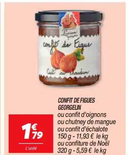 confit de figues georgelin
