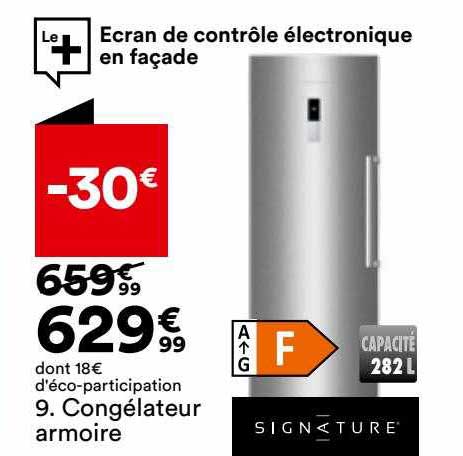 Congélateur Armoire Signature