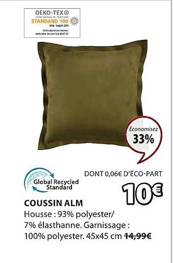 coussin alm