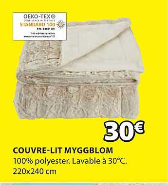 couvre-lit myggblom