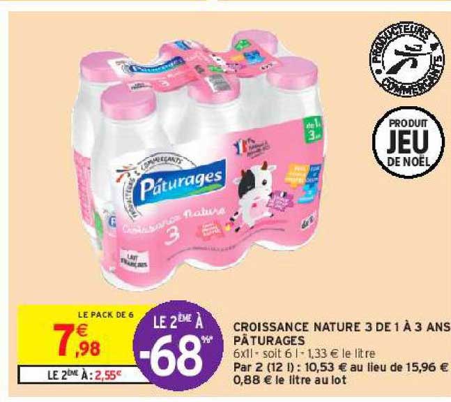 Croissance Nature 3 De 1 à 3 Ans Pâturages