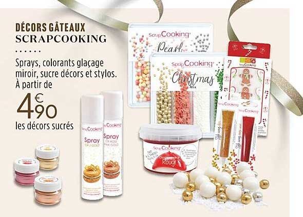 décors gâteaux scrapcooking