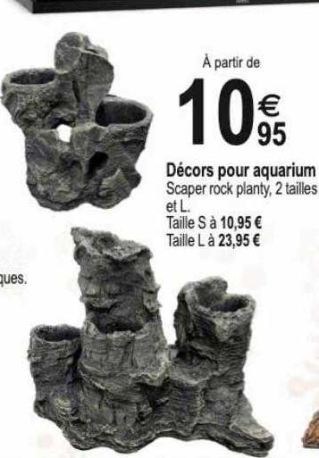 décors pour aquarium