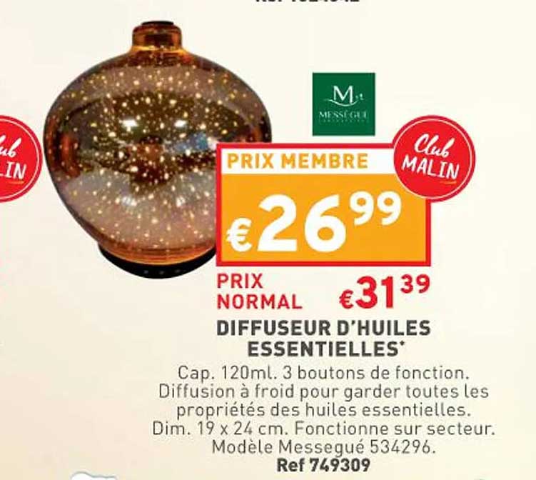 diffuseur d'huiles essentielles