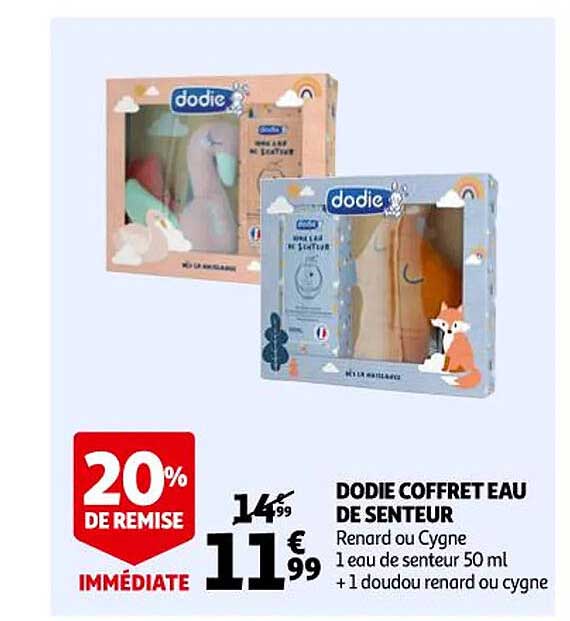 dodie coffret eau de senteur