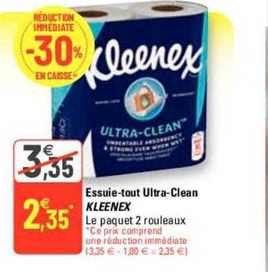 essuie-tout ultra-clean kleenex