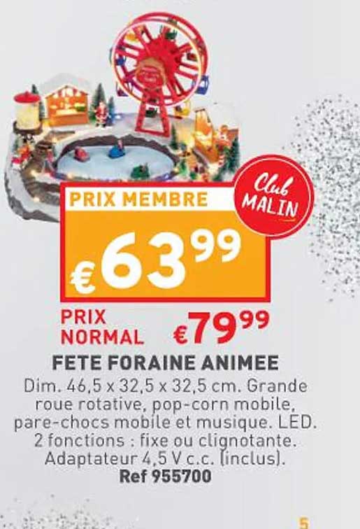 fête foraine animée