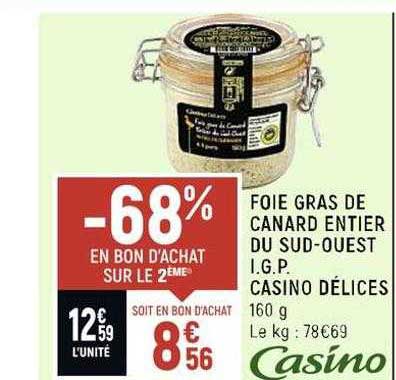 foie gras de canard entier du sud-ouest i.g.p.