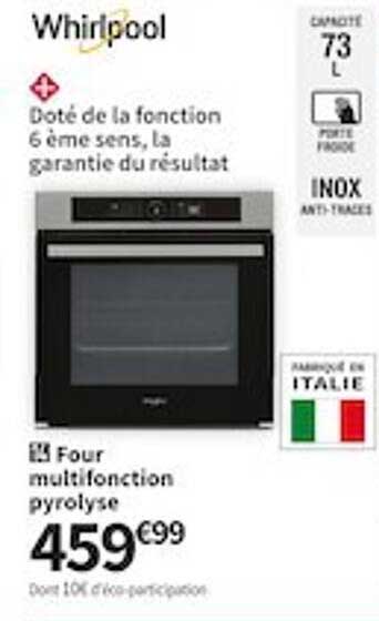 Four Multifonction Pyrolyse Whirlpool