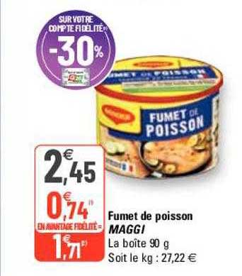 fumet de poisson maggi
