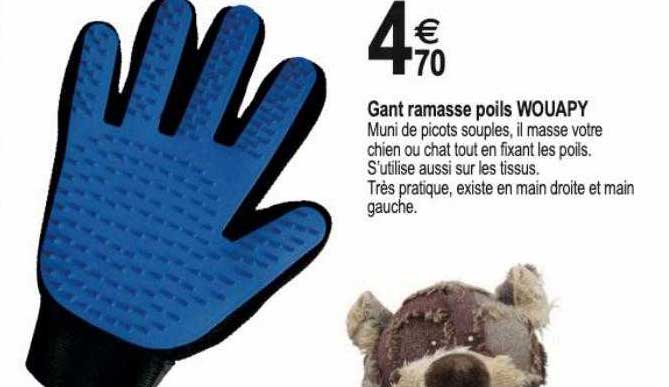 gant ramasse poils wouapy