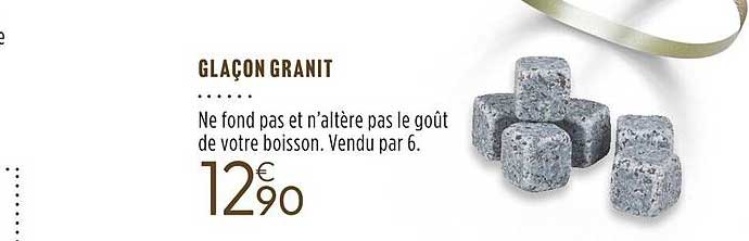 glaçon granit