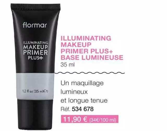 illuminating makeup primer plus+ base lumineuse flormar