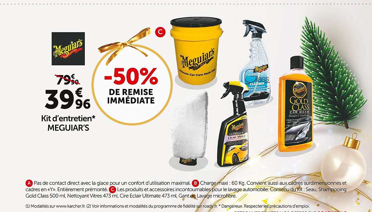 kit d'entretien meguiar's