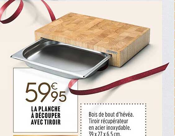 La Planche à Découper Avec Tiroir