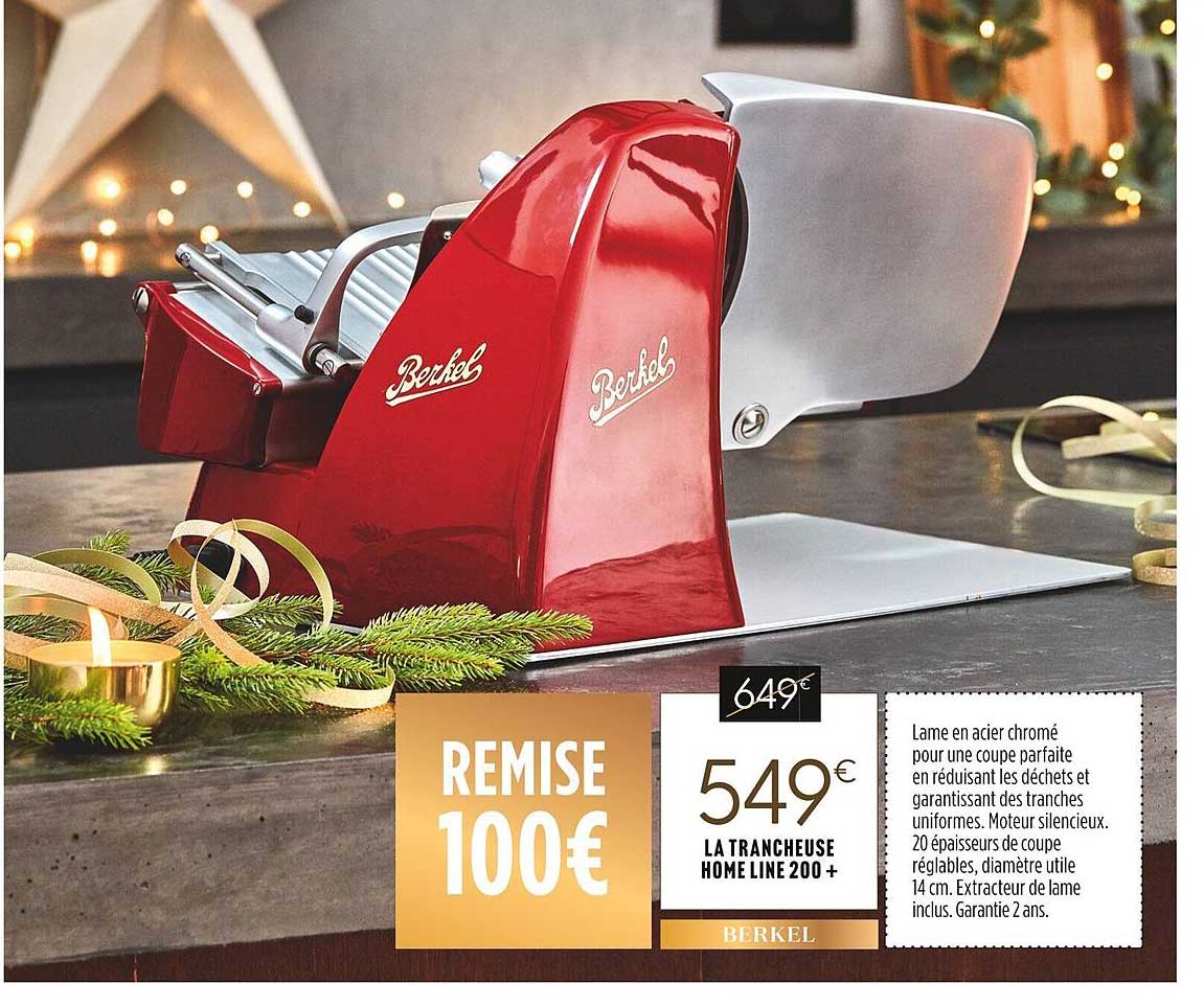 la trancheuse home line 200+