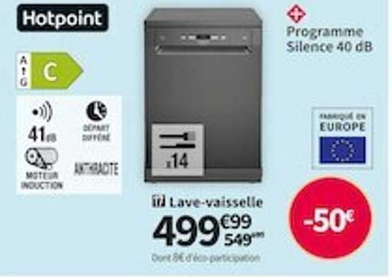 lave-vaisselle hotpoint