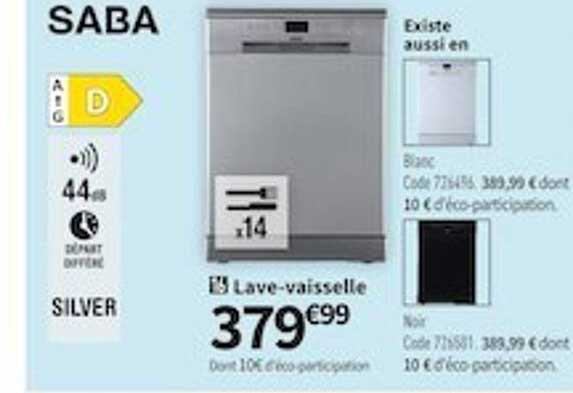 lave-vaisselle saba
