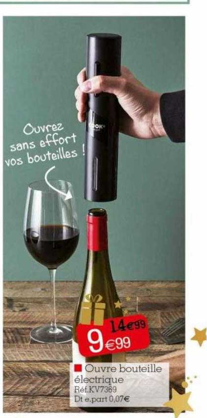 ouvre bouteille électrique