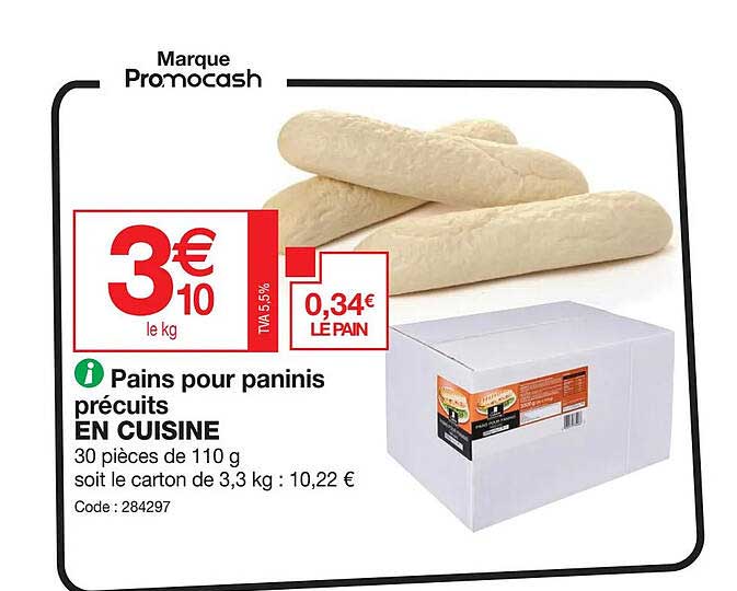 Pains Pour Paninis Précuits En Cuisine