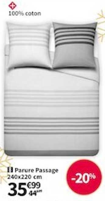 parure passage 240 x 220 cm