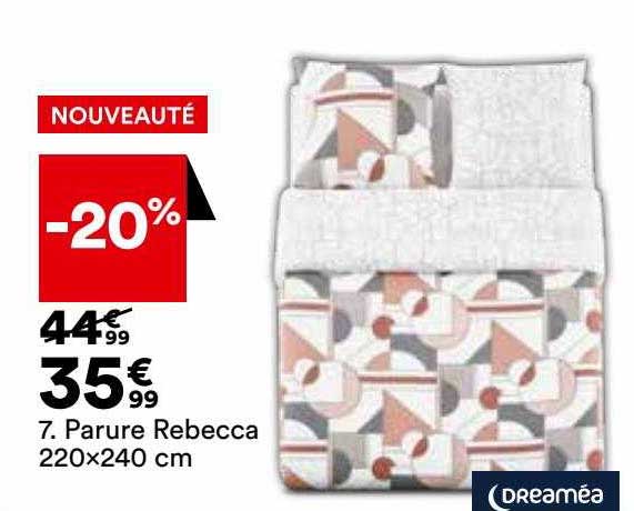 parure rebecca 220 x 240 cm dreaméa