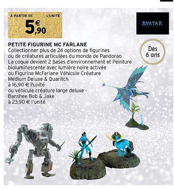 Petite Figurine Mc Farlane Avatar