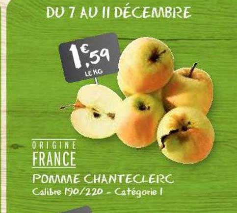 pomme chanteclerc
