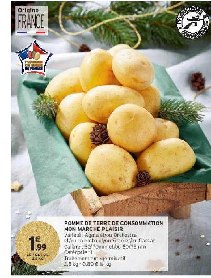 Pomme De Terre De Consommation Mon Marché Plaisir