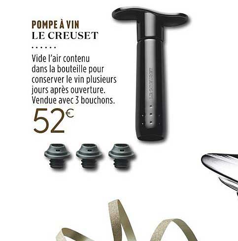 Pompe à Vin Le Creuset